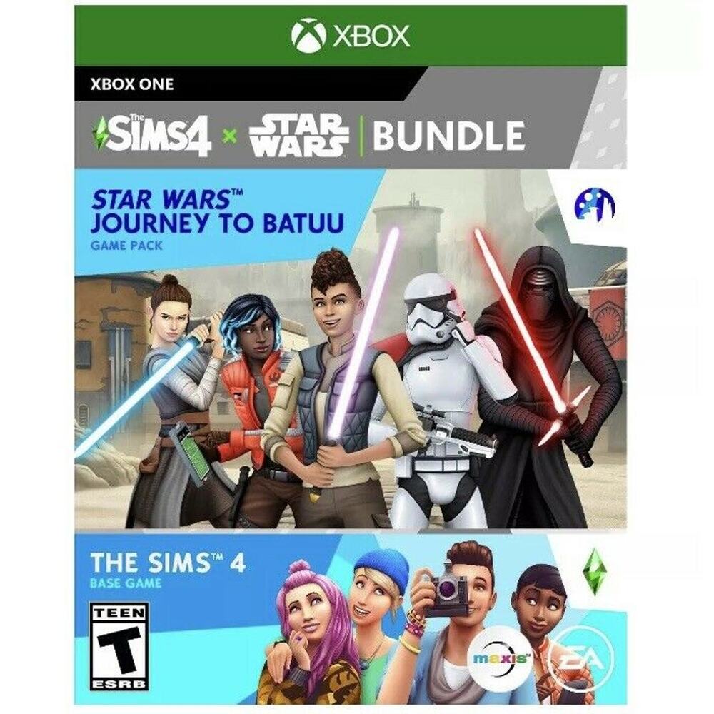Xbox One The Sims 4 + Star Wars Journey to Batuu Bundle NEWSEALED XB1 Video Game
